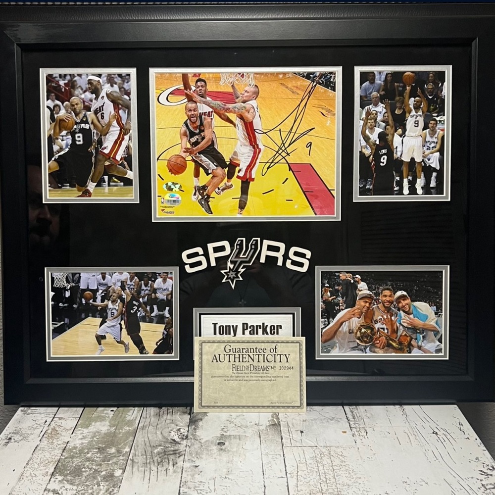 Class Of 2023 Elected Hall Of Famer Tony Parker Collectible